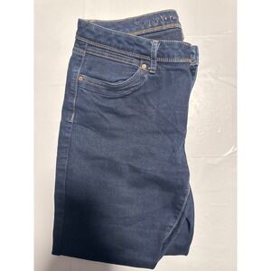 Simply Vera Vera Wang Dark Wash Denim Jeans Womens Size‎ 8 Comfort Stretch